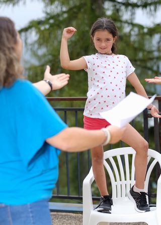 Théâtre impro, Vacances en famille, Théâtre-impro-clown